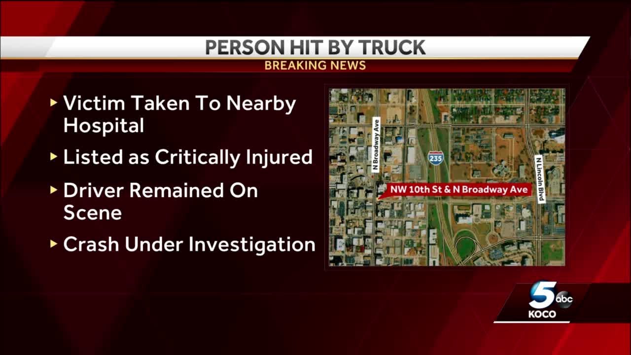 Person taken to hospital after being hit by vehicle - YouTube