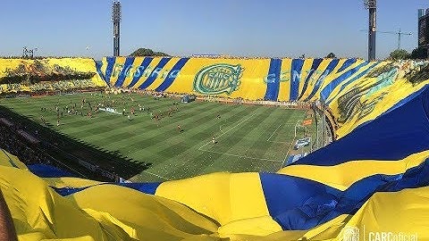 O incrível bandeirão GIGANTE do Rosario Central! 10.12.2017