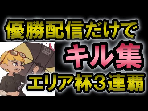 【第54回エリア杯+無敗優勝 】現環境最強前線しめぴぃのキル集【xp3000】【スプラトゥーン2】