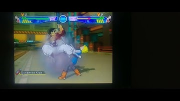 Dragonball Z Budokai 3 Hercule Dynamite Kick on Android 18 Ryona
