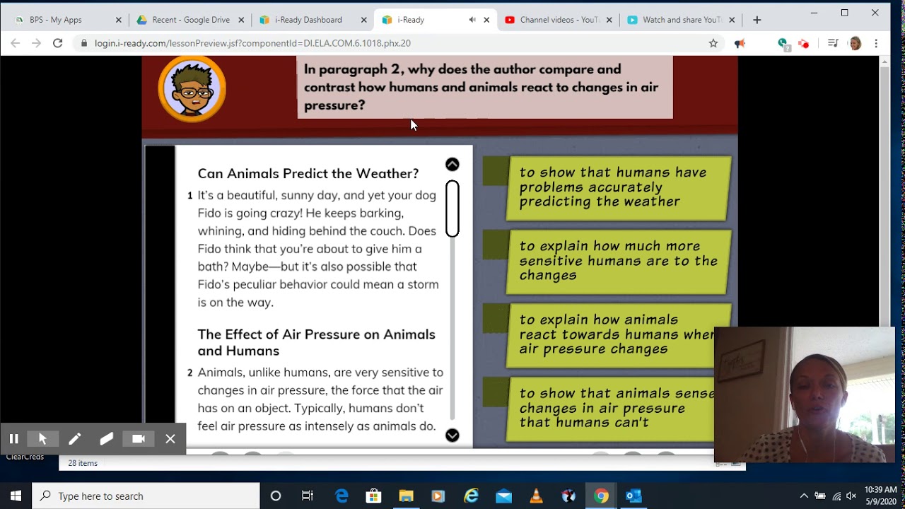 Analyzing How Science Texts are Organized - YouTube