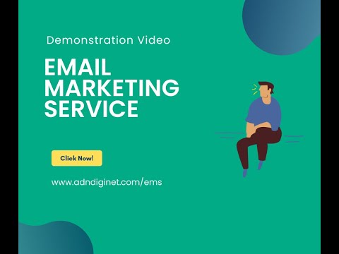 Email Marketing Portal Demonstration  || ADN DigiNet EMS