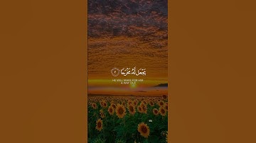 ♧ومن يتق الله يجعل له مخرجا♧💗تلاوة خاشعة القارئ الشيخ ماهر المعيقلي💙🎧