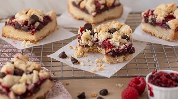 Raspberry Chocolate Bars