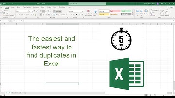 Find Duplicates in Excel using conditional formatting