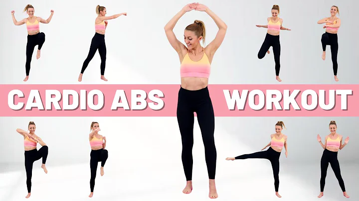 35 Min STANDING ABS CARDIO for Ab Lines, Small Wai...