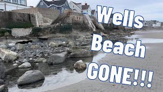 Wells Beach Erosion and Winter Storms | Homes for Sale Wells Maine