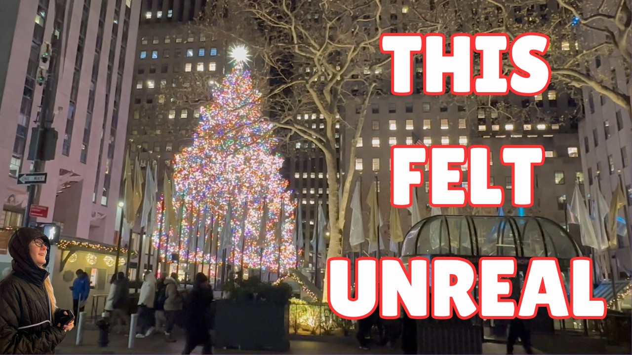 CHRISTMAS IN NYC | ROCKETTES & ROCKEFELLER