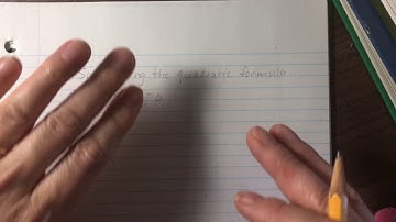 Section 3.5 Video 3 (MCR3U)