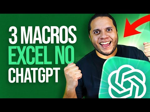 Criando 3 Macros Excel no ChatGPT