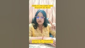 Late Fees On GSTR -9 / 9C Started on GST PORTAL or Not |due date for GSTR-9 /9C #gstr9 #gstr9c