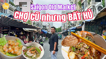 Review 2 Tiệm HỦ TIẾU Hơn 30 Năm Đậm Chất SÀI GÒN Xưa Trong Khu CHỢ CŨ TÔN THẤT ĐẠM QUẬN 1