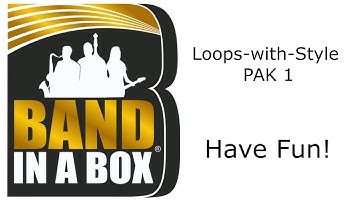 Band-in-a-Box® - Loops-with-Style PAK 1 Demos