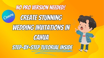 Create Stunning Digital Wedding Invitations in Canva (No Pro Needed!) - Step-by-Step Tutorial