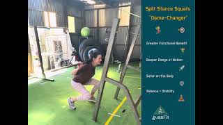 Single Leg Split Stance Squat