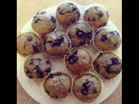 2 in 1: Banana Bread and Blueberry Banana Muffins