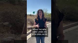 New Lanes Open on I-17 Improvement Project