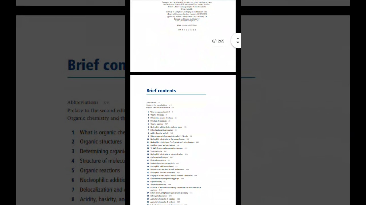 Best Book For Organic Chemistry | 