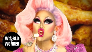 KIM CHI on How to Eat in Drag (hint: with nails!)