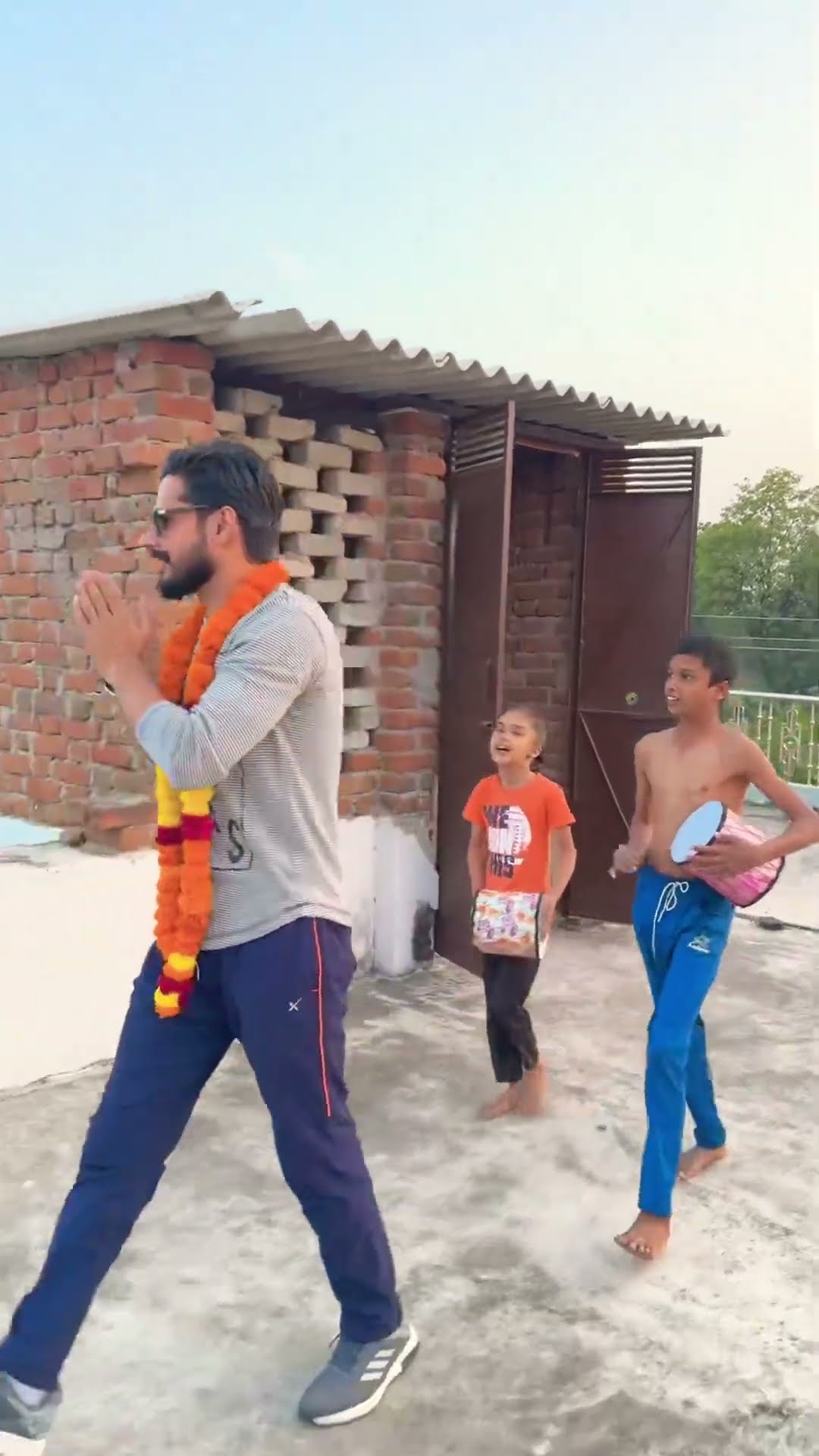 Grand Welcome ??? #shortvideo #comedy