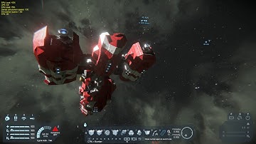 Space Engineers coding: drone squad vs moving target test