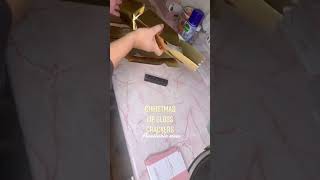 Christmas Crackers with Full-Sized Gloss Inside! #christmas