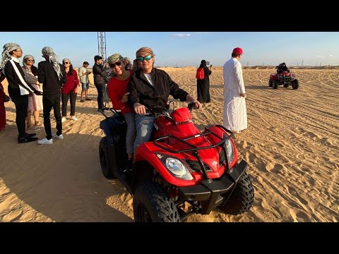 #Dubai Desert Safari #QuadbikeRides