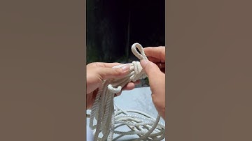 Cách buộc gọn cuộn dây #knot #diy #meo #tips