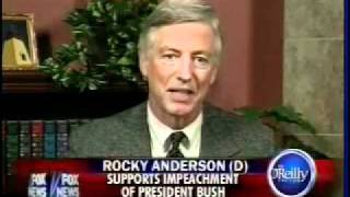 Rocky Anderson On Bill Oreilly Factor March 21St 2007