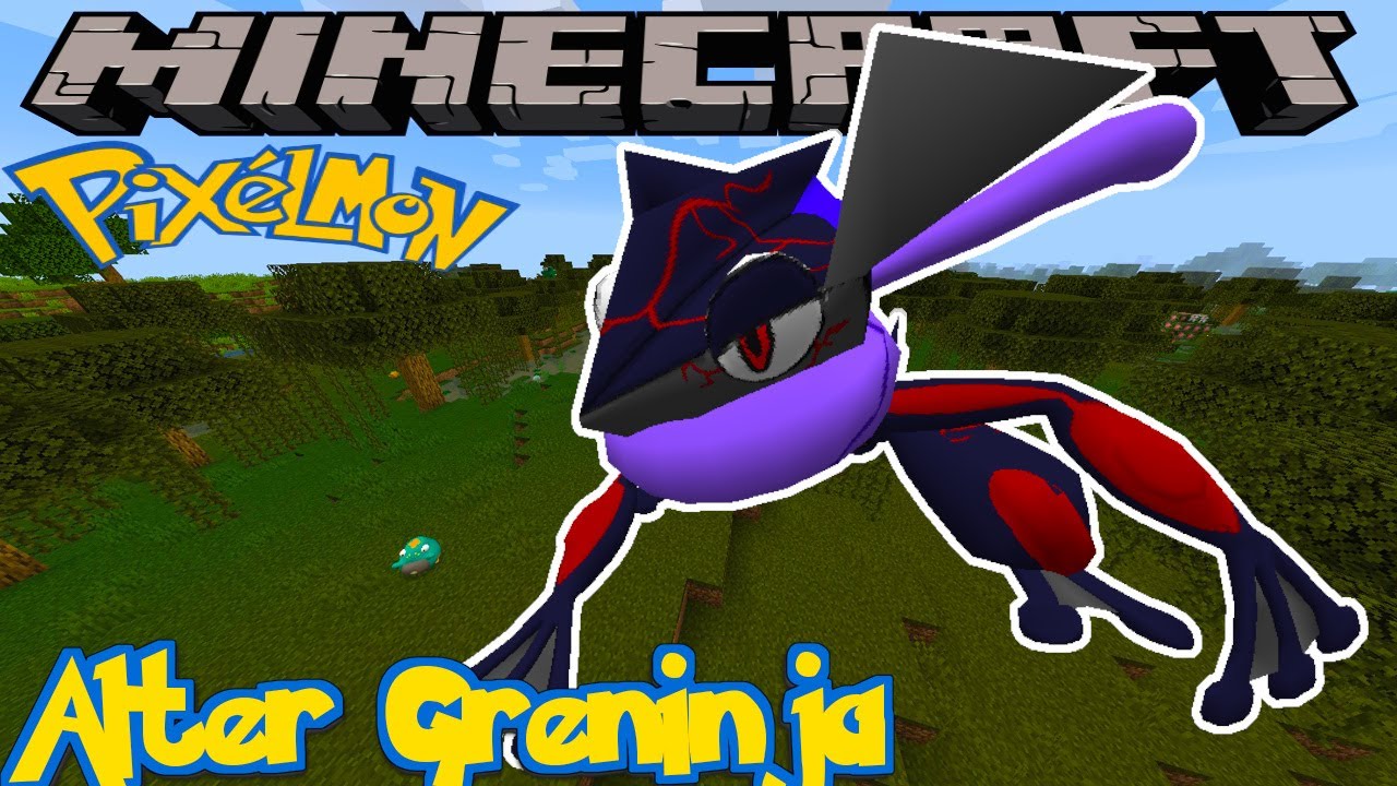 How To Find Alter Greninja In Pixelmon Reforged - Minecraft Guide - Youtube