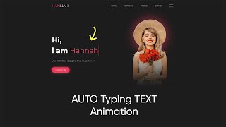 Auto Typing Text Effect Using HTML CSS & JavaScript