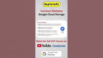 Common Mistakes in Google Cloud Storage ⚠️ | Google Cloud Tips | GCP #implovate #cloudstorage #gcp