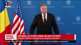 UCRAINA AR PUTEA PRIMI UN NOU PATRIOT_Știri B1TV_8 mai 2024