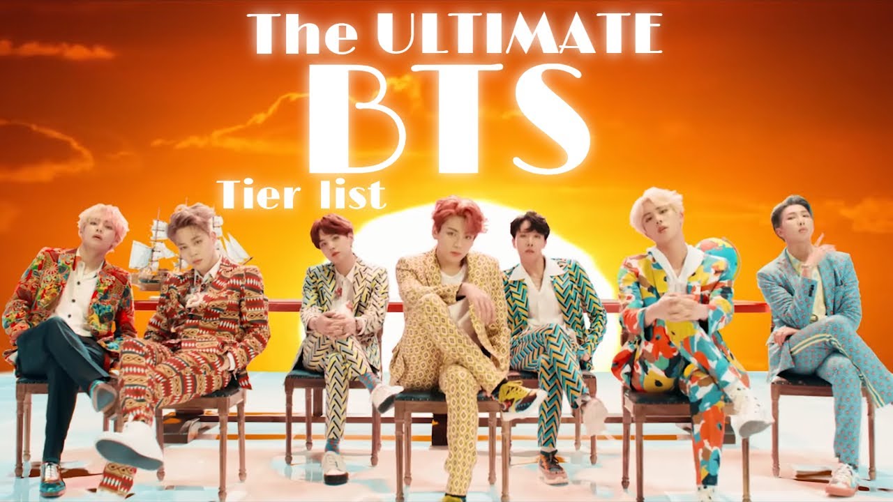 The ULTIMATE BTS Tier List