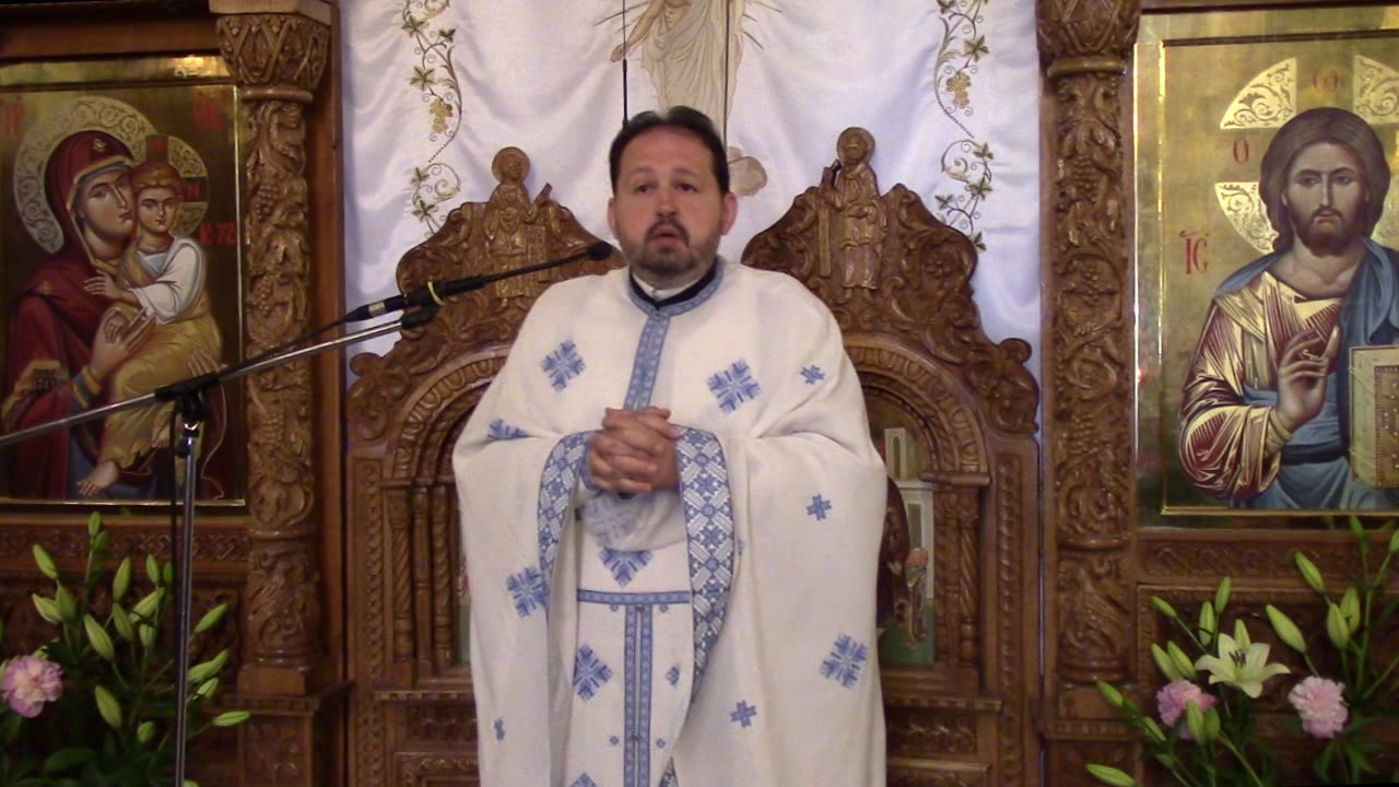 pr. Adrian Chiriță - Duminica Vindecării orbului din naștere și Sf. Împărați C-tin și Elena duminica tomii