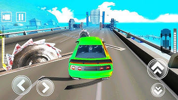 DEADLY RACE - Speed Car Bumps Challenge - All 20 Levels Gameplay Walkthrough (Android IOS)