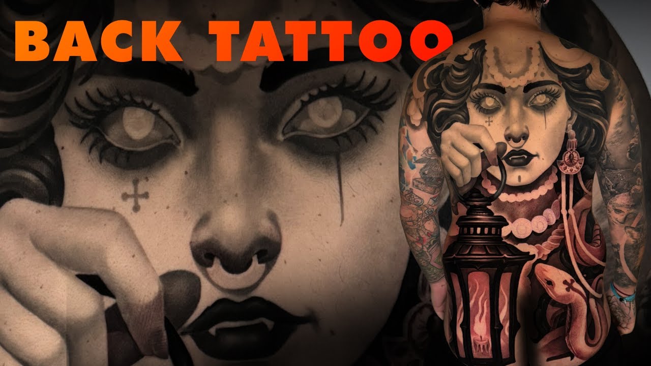 KASASINK | Time-Lapse TATUANDO una ESPALDA