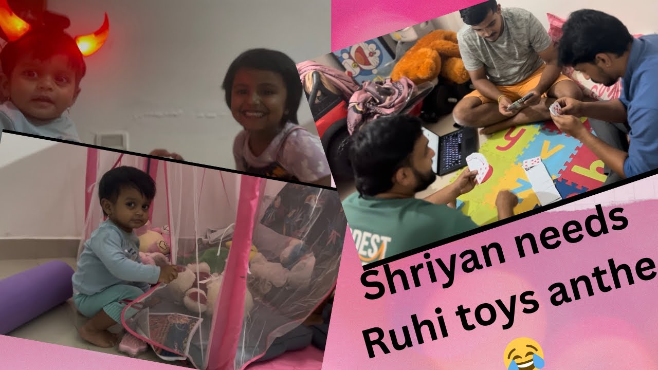 Shriyan needs Ruhi toys😂#viral #kannada #bangalore #dailyvlog #vlog#viral #foryou #explore #content 