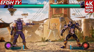 Ultimate Hawkeye Vs Premium Black Panther Hardest Ai - Marvel Vs Capcom Infinite