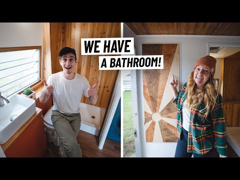 RV Renovation - Finishing Our Bathroom & Preparing For Our FIRST TRIP!