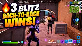 Three Back to Back Blitz games. 3 wins