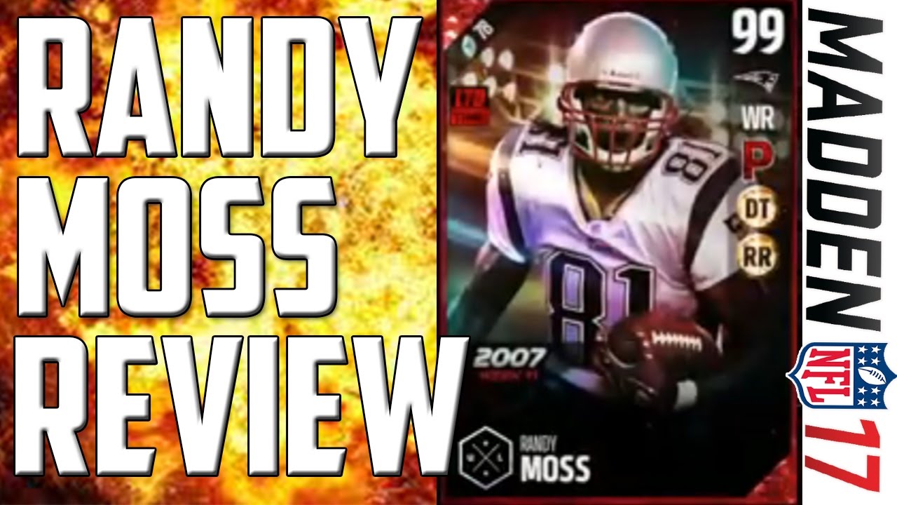 How Good is Boss 99 Overall Randy Moss? MUT 17 Card Review