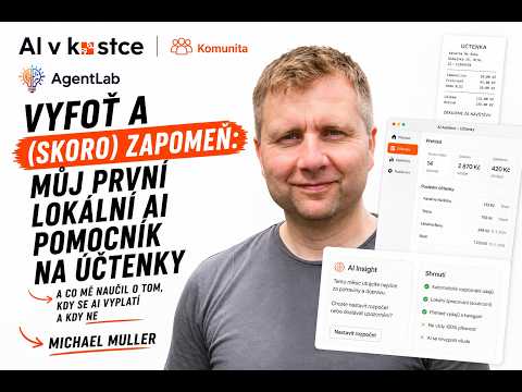 Cover: AI Use Case #10 | Michael Müller | Jak jsem pomocí AI zautomatizoval zpracování účtenek