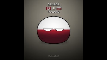 SIMILAR FLAGS TO POLAND 🇵🇱 #countryballs