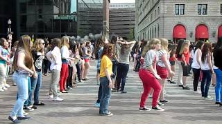 1D Flashmob Boston!