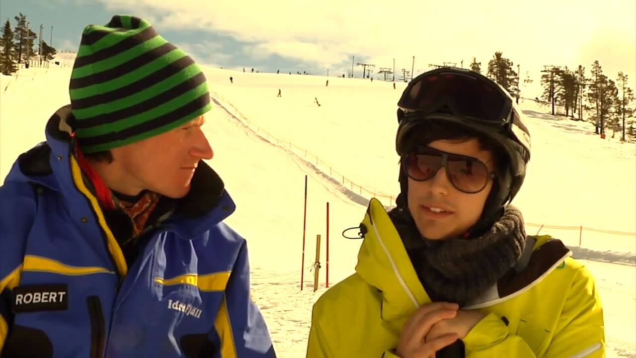 Eric Saade på Idre Fjäll