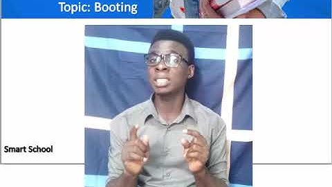 Booting the Computer