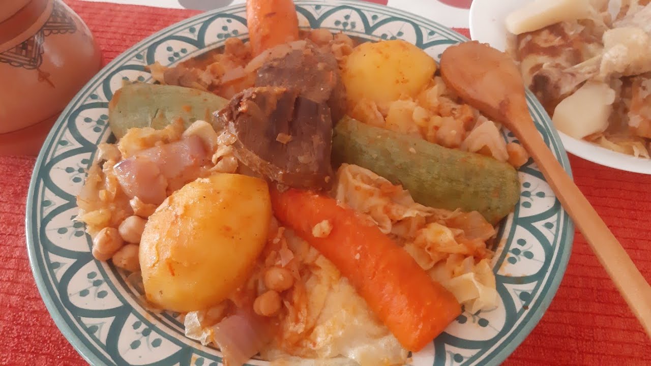 شخشوخة على طريقتي مع امثال جزائرية لمشتركة....chakhchoukha à ma façon