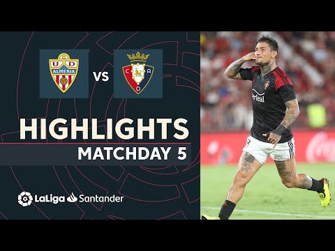 Almeria Osasuna Goals And Highlights