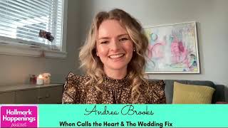 ANDREA BROOKS Talks New UPtv Movie THE WEDDING FIX